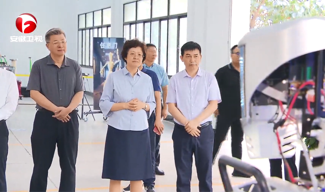 安徽省委副書(shū)記程麗華在磐石科技調(diào)研